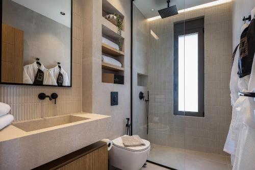 Koupelna v ubytování Galux Pool Homes