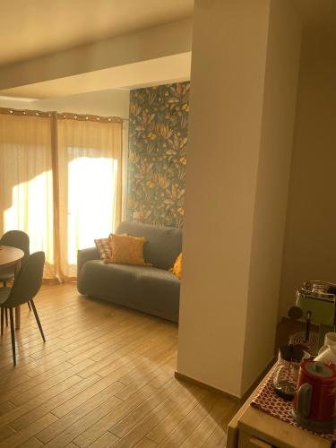 Χώρος καθιστικού στο Locazione Turistica a Ostia Antica