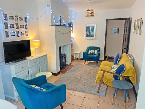 Et tv og/eller underholdning på Driftwood House