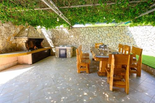Χώρος καθιστικού στο Apartments Deak