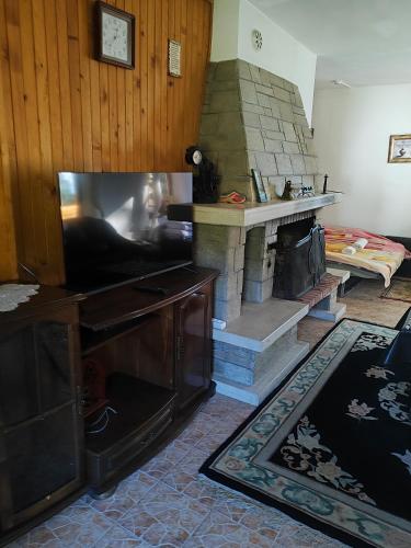 Η κουζίνα ή μικρή κουζίνα στο Elitza Villa