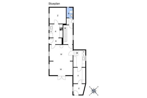 a floor plan of a house at FA004-Faxe-Ladeplads-Brandskov-4 in Fakse Ladeplads