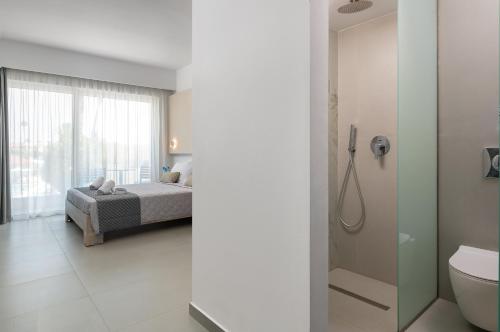 Koupelna v ubytování Olive Garden Hotel
