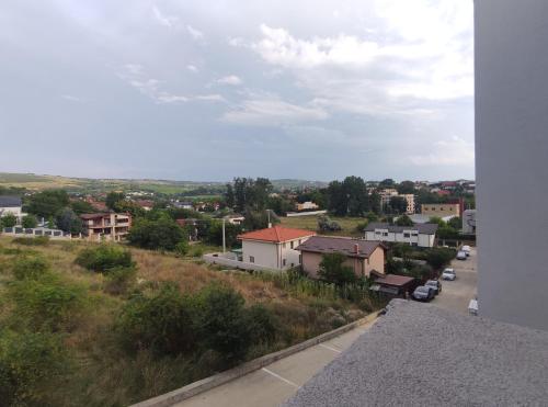 a view of a town from the roof of a building at Bucium Hills Retreat in Iaşi