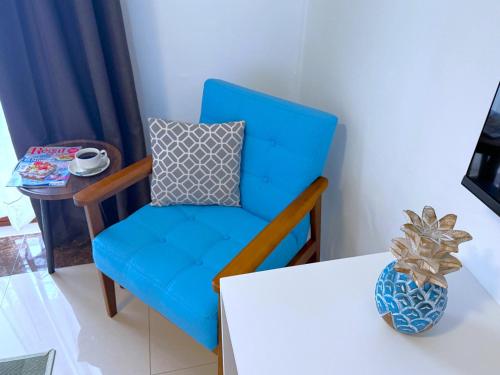 Un lugar para sentarse en Residence Le Point Choisy