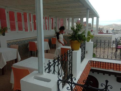 Uma varanda ou terraço em Dar Rehla