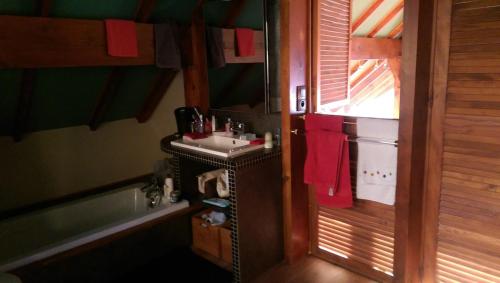 Kuchyň nebo kuchyňský kout v ubytování superbe chalet en montagne vue Lac Léman