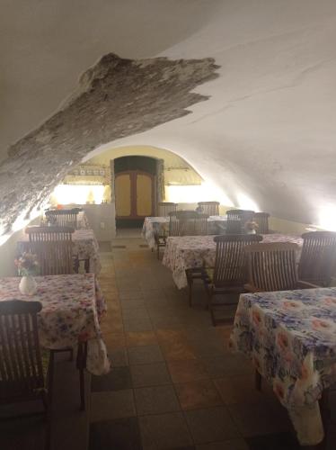 Restaurant o un lloc per menjar a Apartmany SLOS