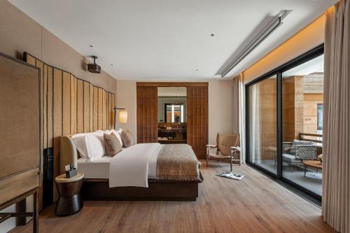 Katil atau katil-katil dalam bilik di Hotel NANDANA