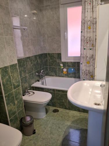 Et badeværelse på La Vivienda de Morales