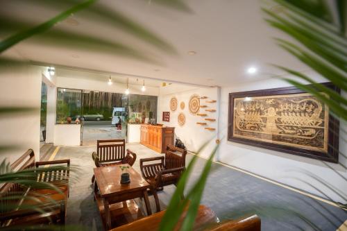 Χώρος καθιστικού στο Stay Siem Reap