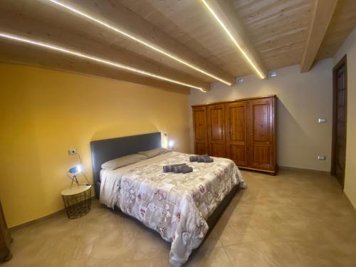 En eller flere senge i et værelse på Dai nonni