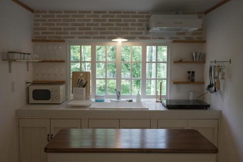 Η κουζίνα ή μικρή κουζίνα στο Forest Villa Sunland