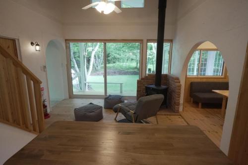 Χώρος καθιστικού στο Forest Villa Sunland