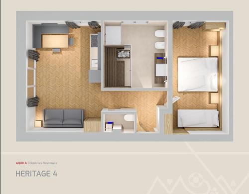 Gallery image of Aquila Dolomites Residence in Ortisei