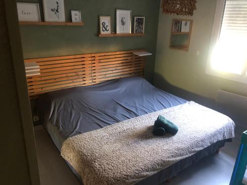 Ένα ή περισσότερα κρεβάτια σε δωμάτιο στο Pause campagnarde