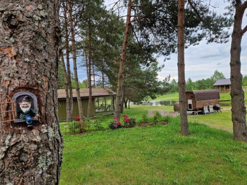 Zahrada ubytování Jaučio apartamentai