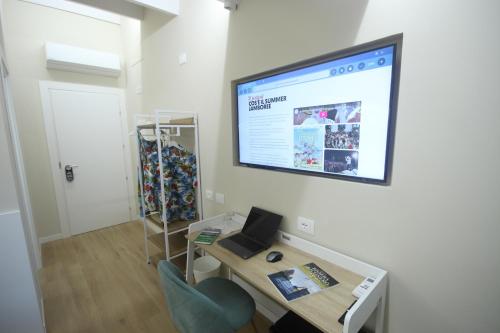 TV o dispositivi per l'intrattenimento presso Photomusic Boutique Rooms