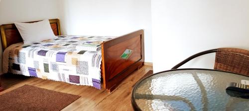 Postel nebo postele na pokoji v ubytování Babinata Kashta-Srebarna