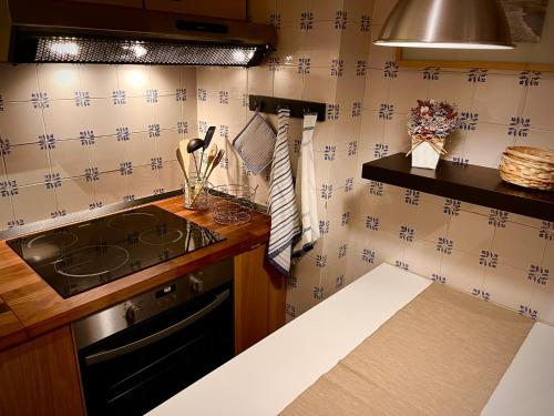 Køkken eller tekøkken på Garrett by the Sea