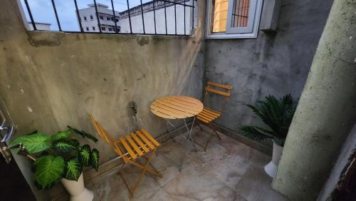 Μπαλκόνι ή βεράντα στο Appartement meublé le Palais