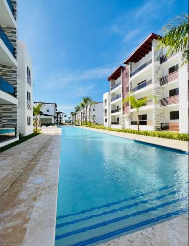 Πισίνα στο ή κοντά στο Apartamento con piscina