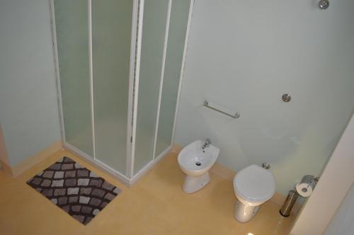 A bathroom at Corte Sant'Anna