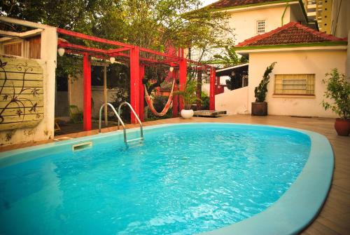 The swimming pool at or close to POA Eco Hostel