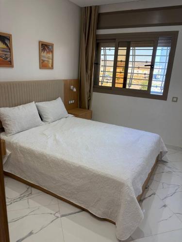 Postel nebo postele na pokoji v ubytování Calm Corner appartment 203