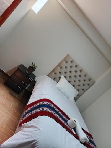 Katil atau katil-katil dalam bilik di Hotel Inka House Chinchero