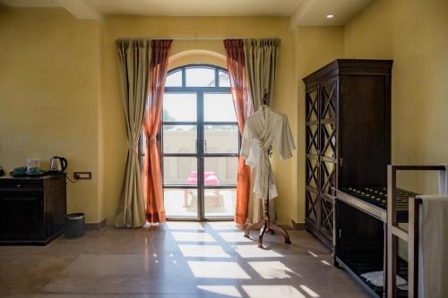 Una cocina o cocineta en Karwaan Jaisalmer