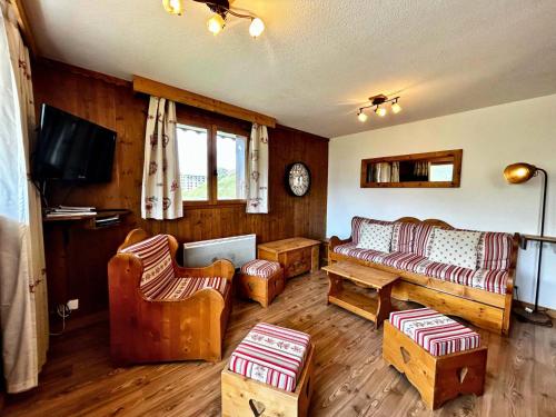 Résidence Courmayeur - Appartement chaleureux ski aux pieds MAE-3804