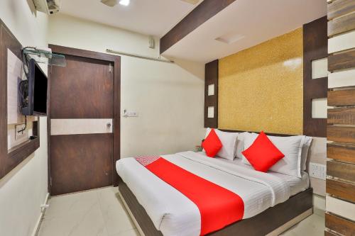 Hotel O Sri Balaji Residencyにあるベッド