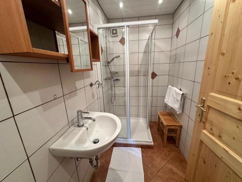 Un baño de Ferienhof Kirchbichl