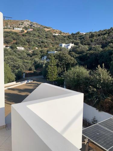 a view from the roof of a house at Αρχόντισσα in Nisís Léros