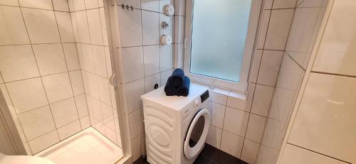 Koupelna v ubytování Appartment Familie Bad Gastein