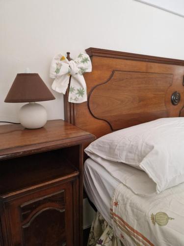 Una cama o camas en una habitación de Rêverie Amatrice