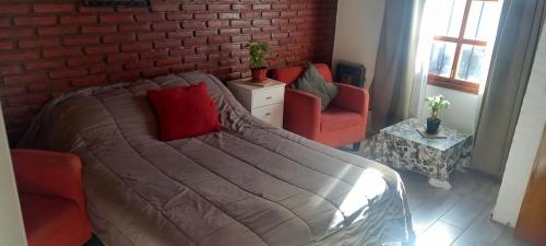 Et opholdsområde på Cabaña LA JUSTINA