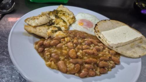 Comida en el bed and breakfast o alrededores