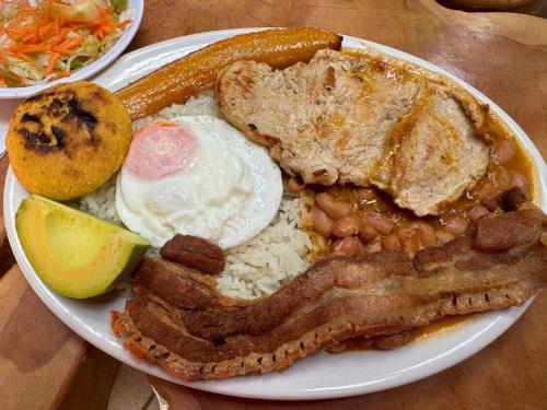 Comida en el bed and breakfast o alrededores