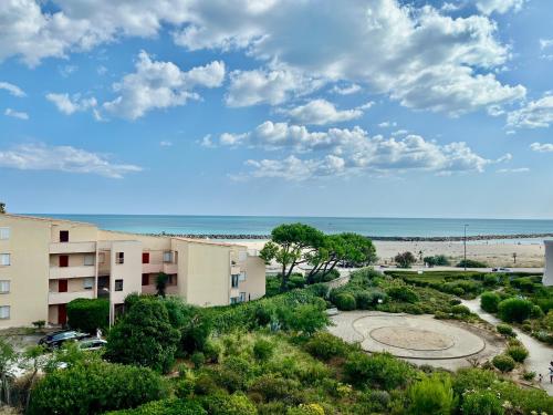 Appartement pour 4 face à la mer avec parking privé, à Sète - FR-1-338-619