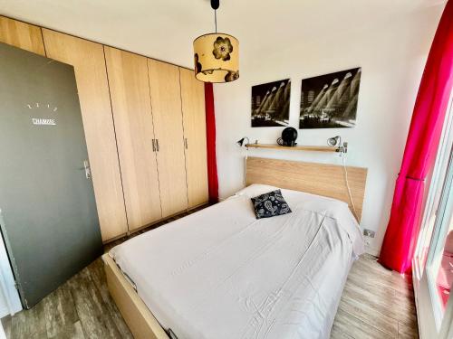 Appartement 4 couchages face mer avec parking privé