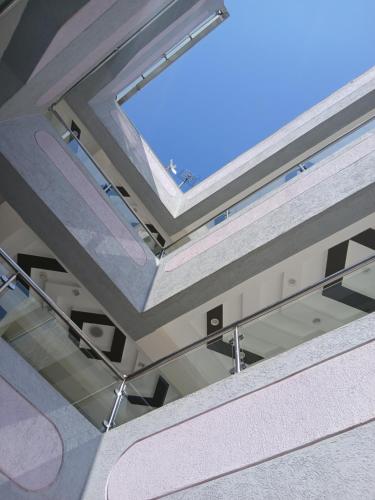 a window in the ceiling of a building at Esiankiki Resort & Spa - Nanyuki in Nanyuki