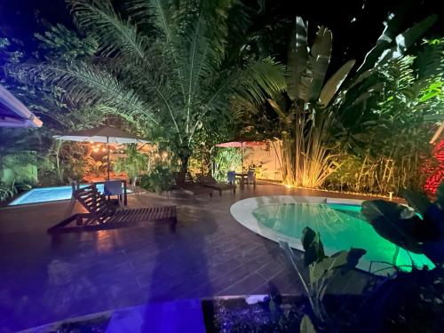 Πισίνα στο ή κοντά στο Tree House-2 Bedrooms & AC-2 Pools-jungle-Beach-WiFi-TV