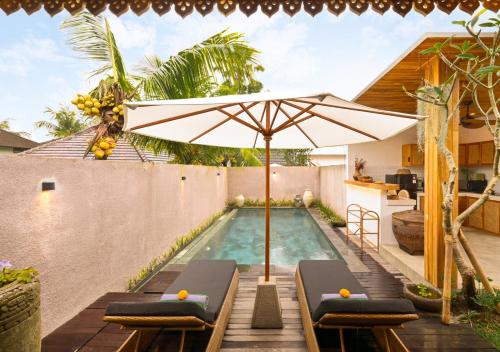 Bazén v ubytování Tropical Kasbah in Central Ubud - Jalan Bisma nebo v jeho okolí