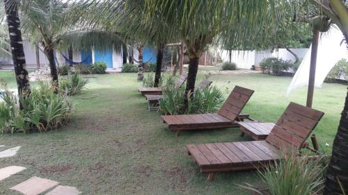 Taman di luar Vila Eco SPA