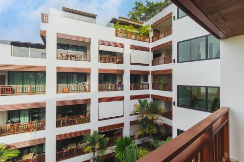 Μπαλκόνι ή βεράντα στο C131 Relaxed 1BR Getaway Near Beach & Cafés