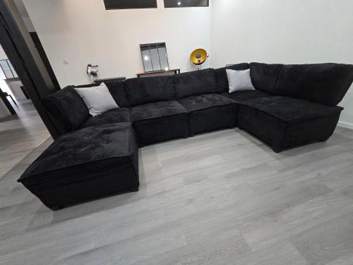 Χώρος καθιστικού στο Spacieux logement 120m2 centre ville Foix -3 chambres-2SDB-2wc-Parking gratuit à 1 Minute