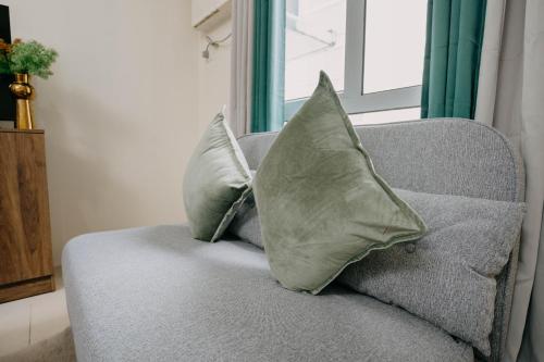 Χώρος καθιστικού στο Spacious 1BR in Cebu IT park - Top Location