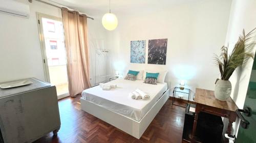 Ένα ή περισσότερα κρεβάτια σε δωμάτιο στο Dedalo's Home